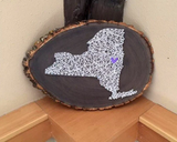 State Heart String Art