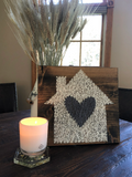 Heart in Home String Art