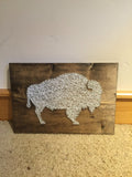 Buffalo String Art