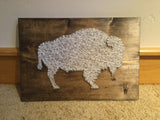 Buffalo String Art