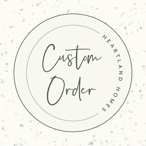 Custom Order Listing