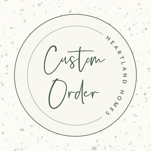 Custom Order Listing