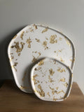 Gold Leaf Small Tray