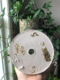 Gold Leaf Medium Planter