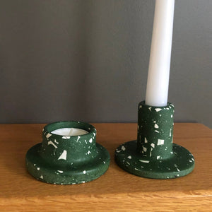 Terrazzo Candlestick/ Tealight Holders