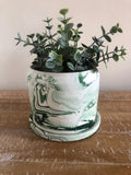 Marble Medium Pot