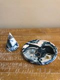 Marble Ring Dish Holder Set