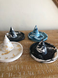 Marble Ring Dish Holder Set