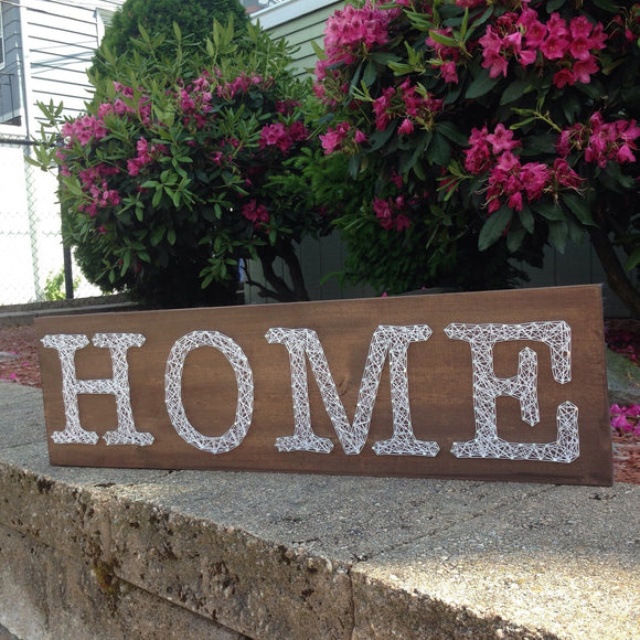 HOME String Art